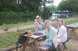 Residents on holiday